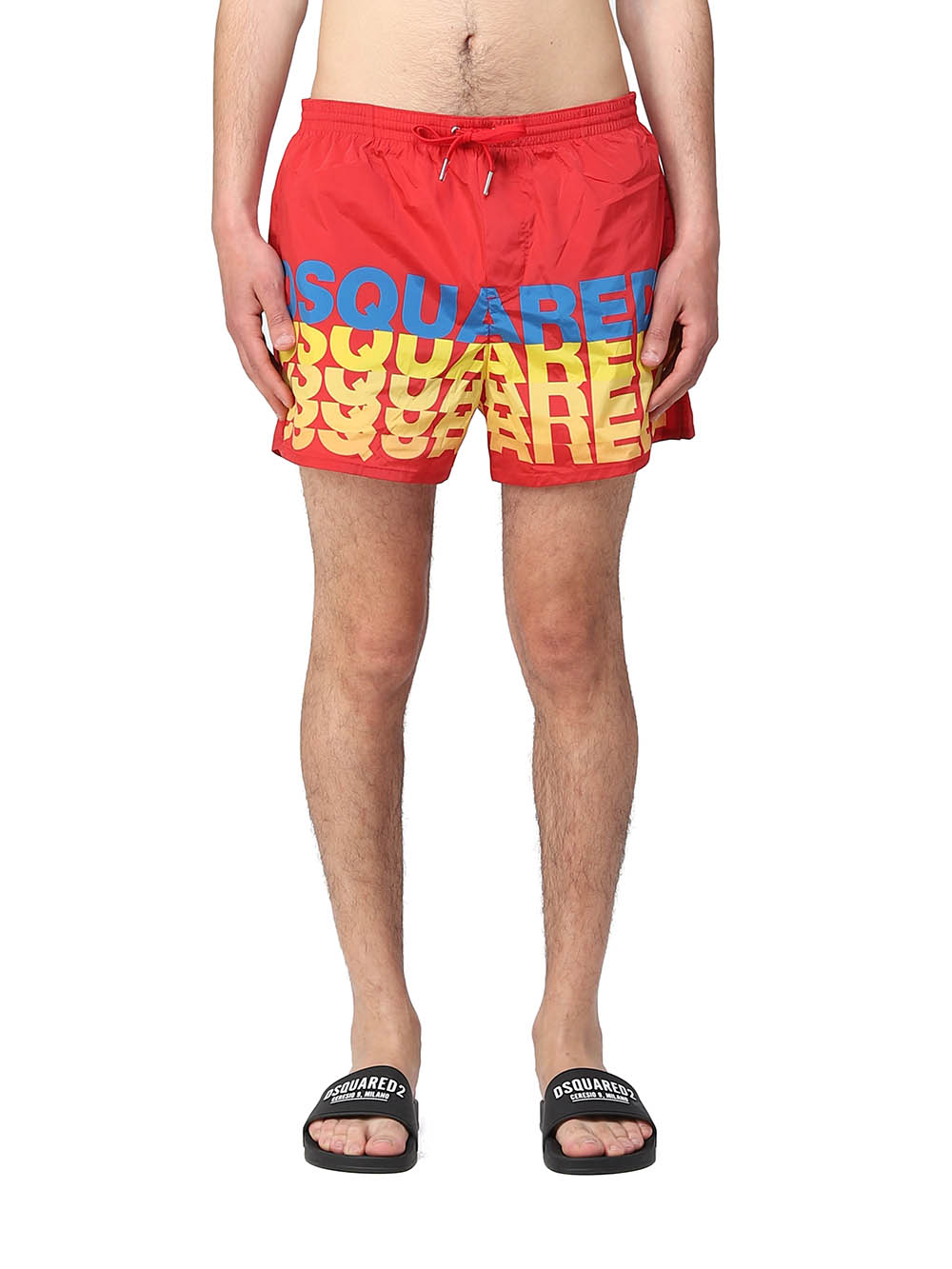 Dsquared2 Costume Uomo Rosso