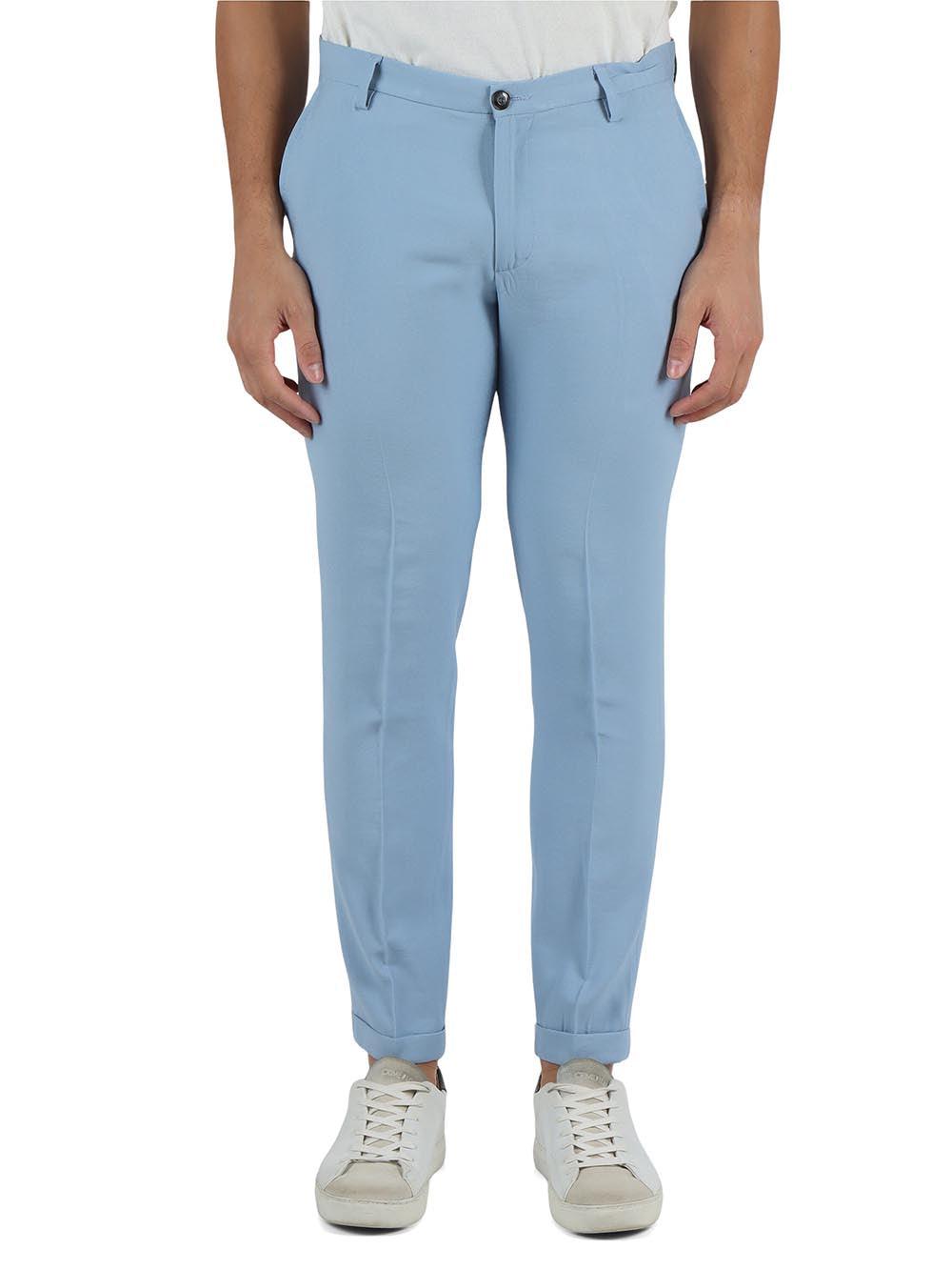 Pantalone Uomo A301sasa45tp944 Celeste