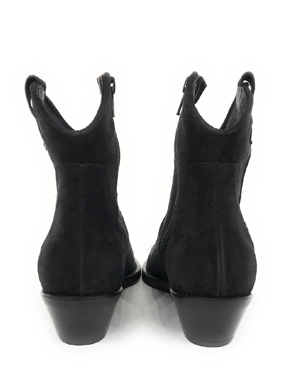 KIRO' Stivale Donna Crosta nero