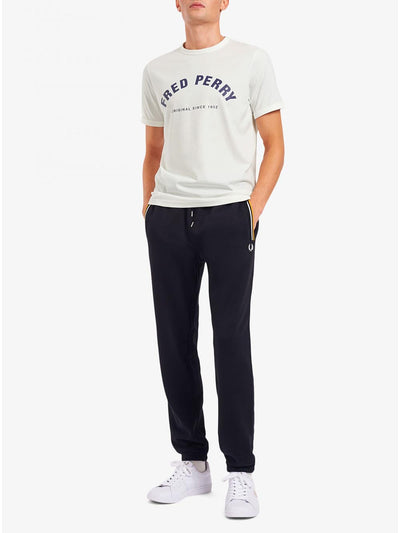 Fred Perry T-shirt Uomo Panna