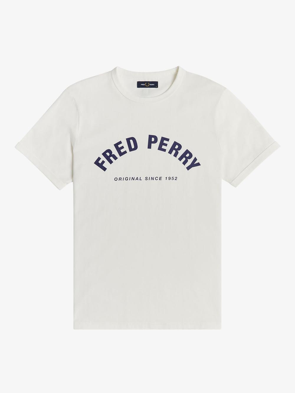 Fred Perry T-shirt Uomo Panna