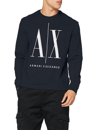 Armani Exchange Felpa Uomo Blu