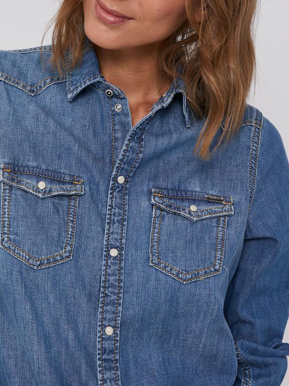 Pepe Jeans Camicia Donna Denim