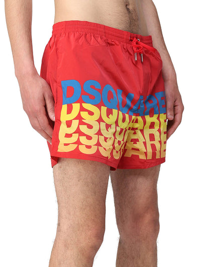 Dsquared2 Costume Uomo Rosso
