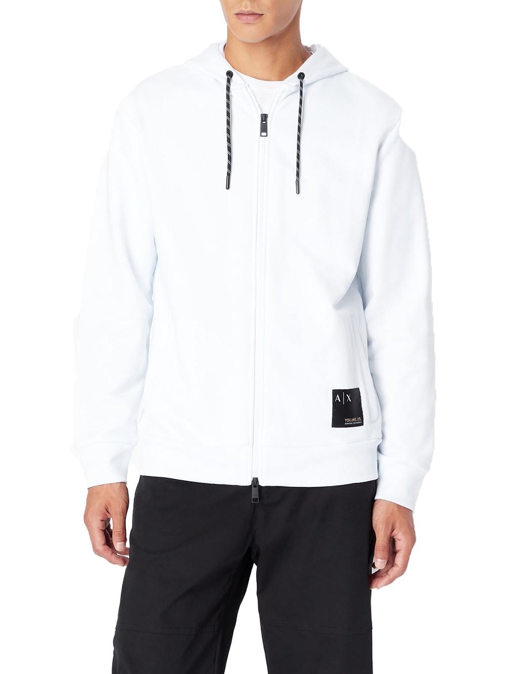 Armani Exchange Felpa Uomo Bianco