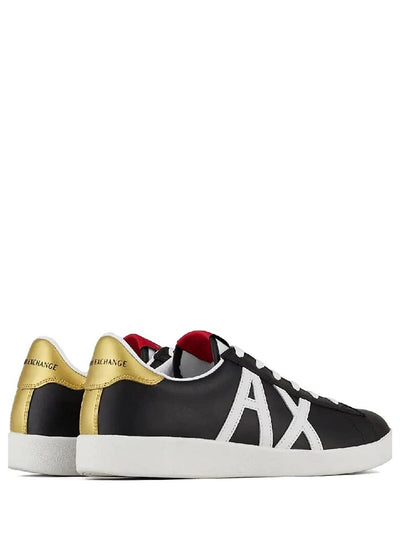 Armani Exchange Sneakers Uomo Nero/Bianco/Oro