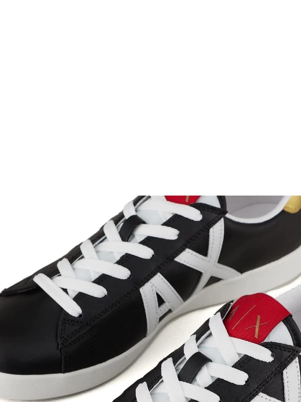 Armani Exchange Sneakers Uomo Nero/Bianco/Oro