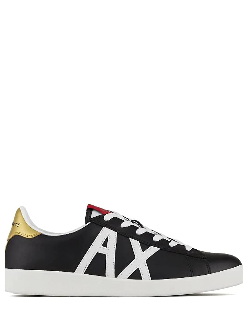 Armani Exchange Sneakers Uomo Nero/Bianco/Oro