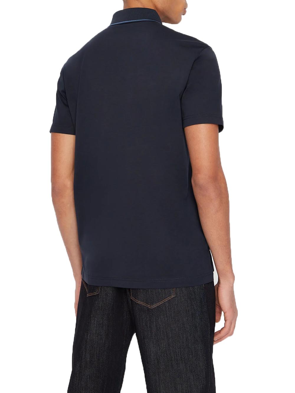 Armani Exchange Polo Uomo Blu