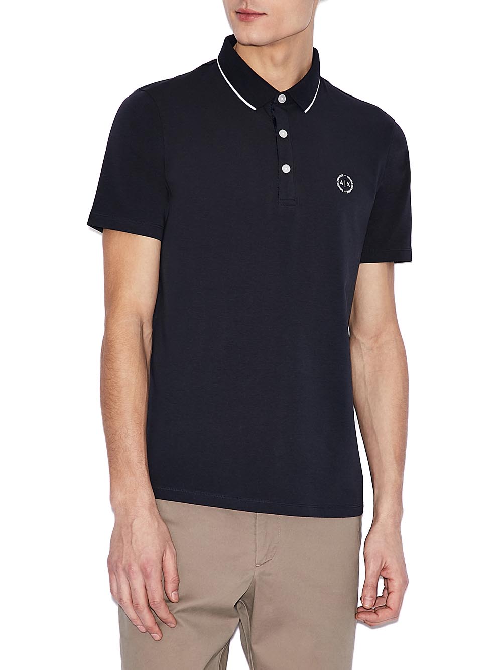 Armani Exchange Polo Uomo Blu