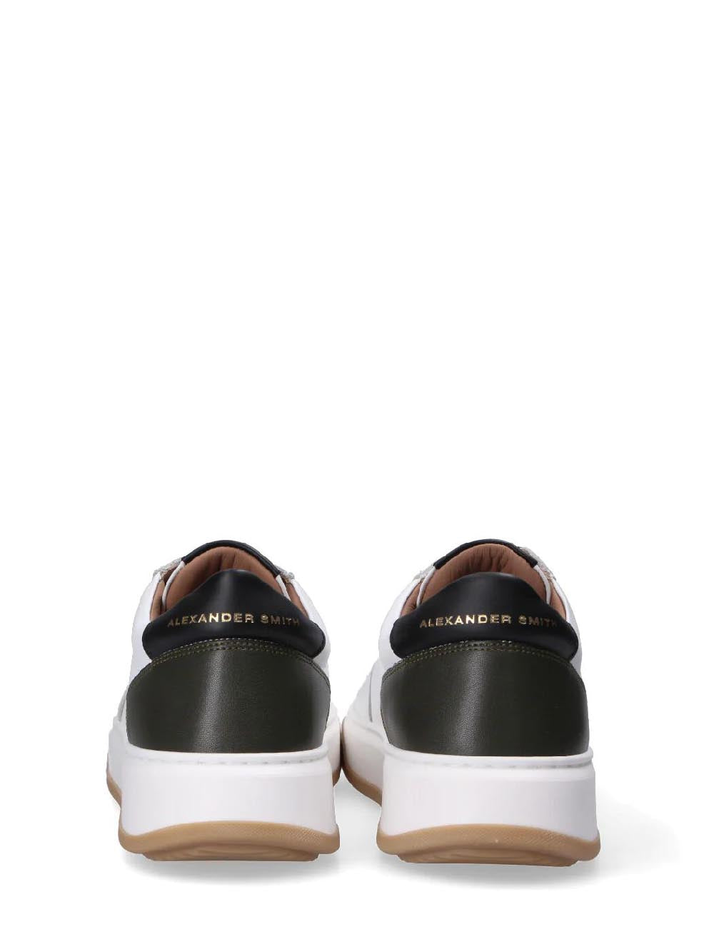 Alexander Smith Sneakers Uomo Bianco nero