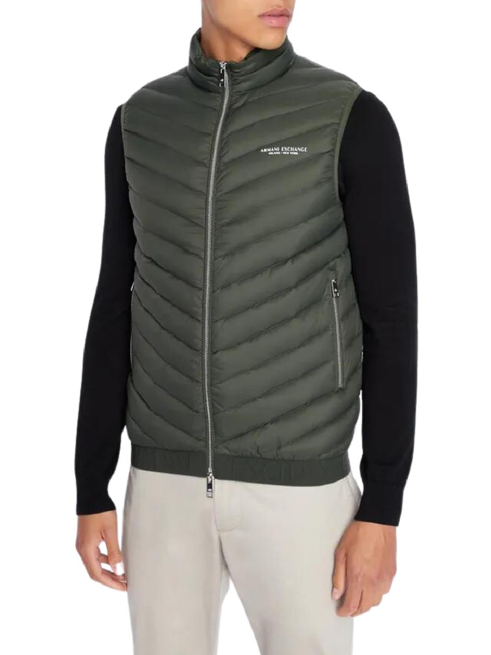 Armani Exchange Smanicato Uomo Verde