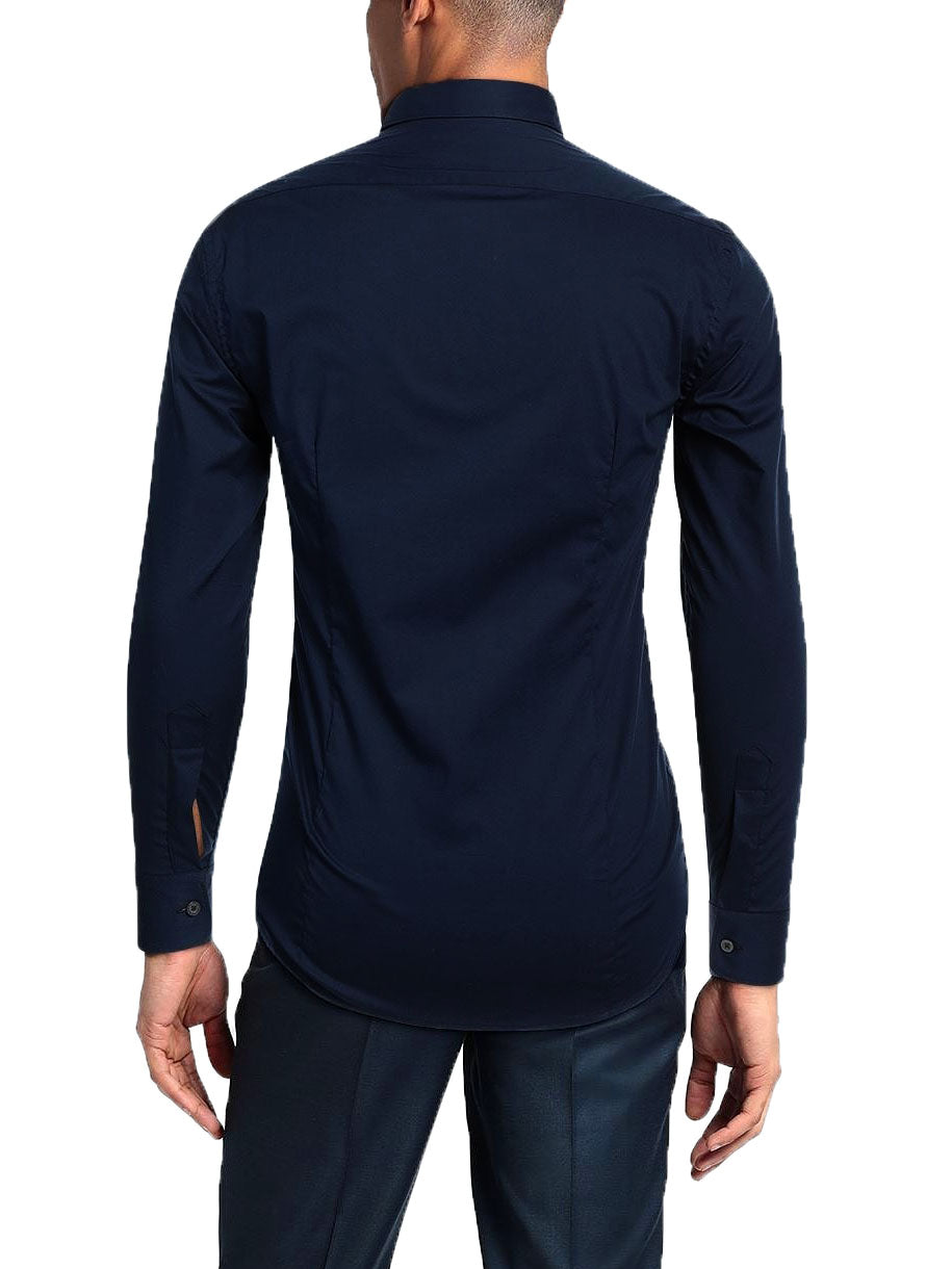 T-shirt Daniele Alessandrini Homme Bleu - Taille M - Neuf Avec étiquettes - Made In Italy