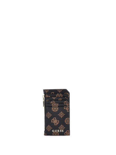 Guess Portacarte Donna Marrone