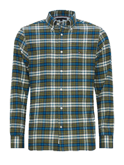 Tommy Hilfiger Camicia Uomo Verde