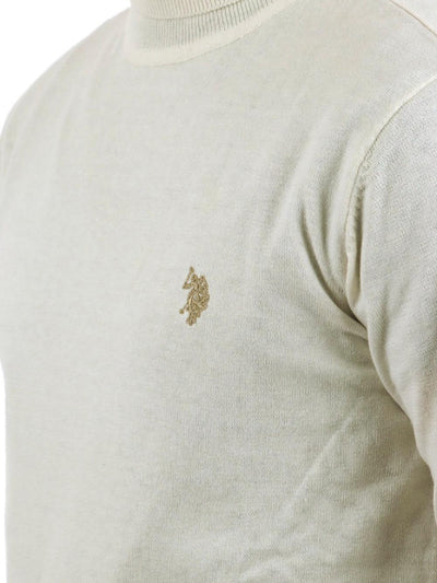 U.S. Polo Assn. Maglia Uomo Panna