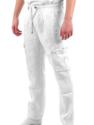 40Weft Pantalone Uomo Bianco