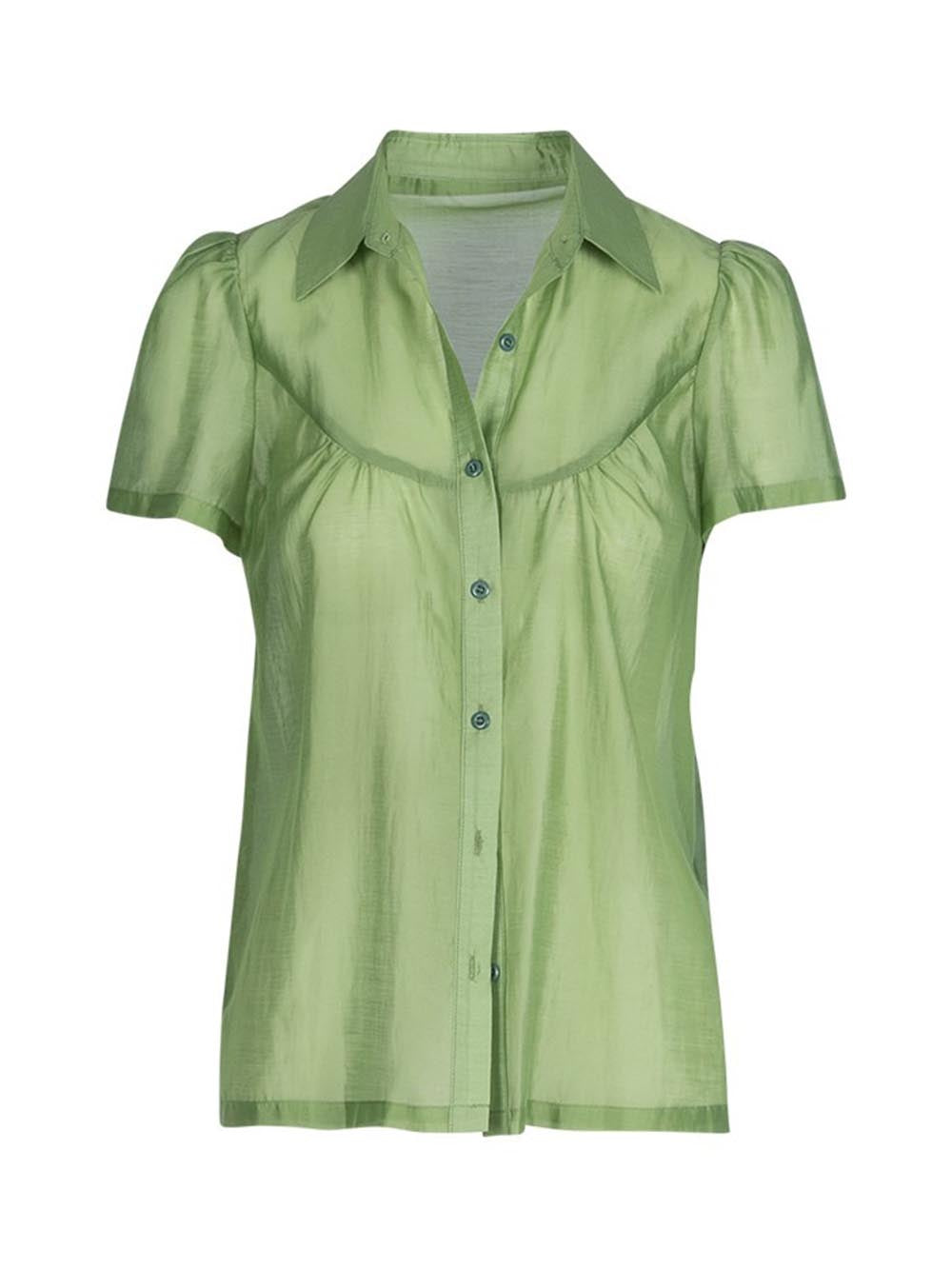 ANONYME Camicia Donna Belle P114st130 Verde