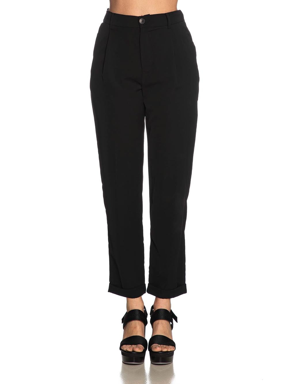 ANONYME Pantalone Donna Paolina P134asp123 Nero