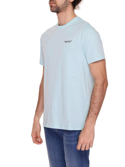 Armani Exchange T-shirt Uomo 8nzt91 Z8h4z Celeste