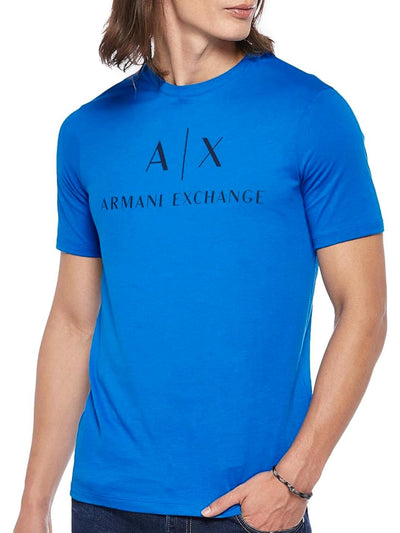 Armani Exchange T-shirt Uomo 8nztcj Z8h4z Bluette