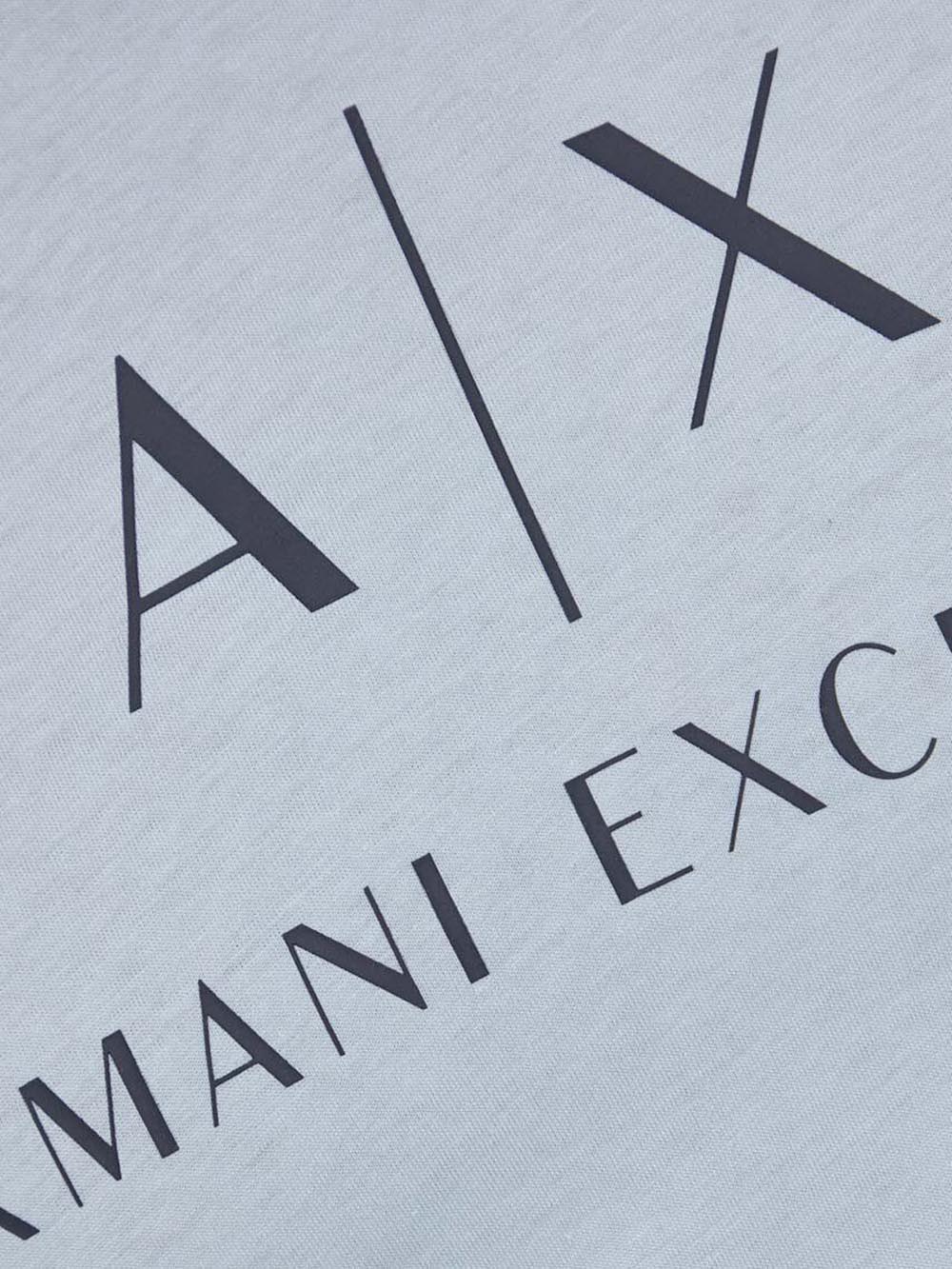 Armani Exchange T-shirt Uomo Celeste