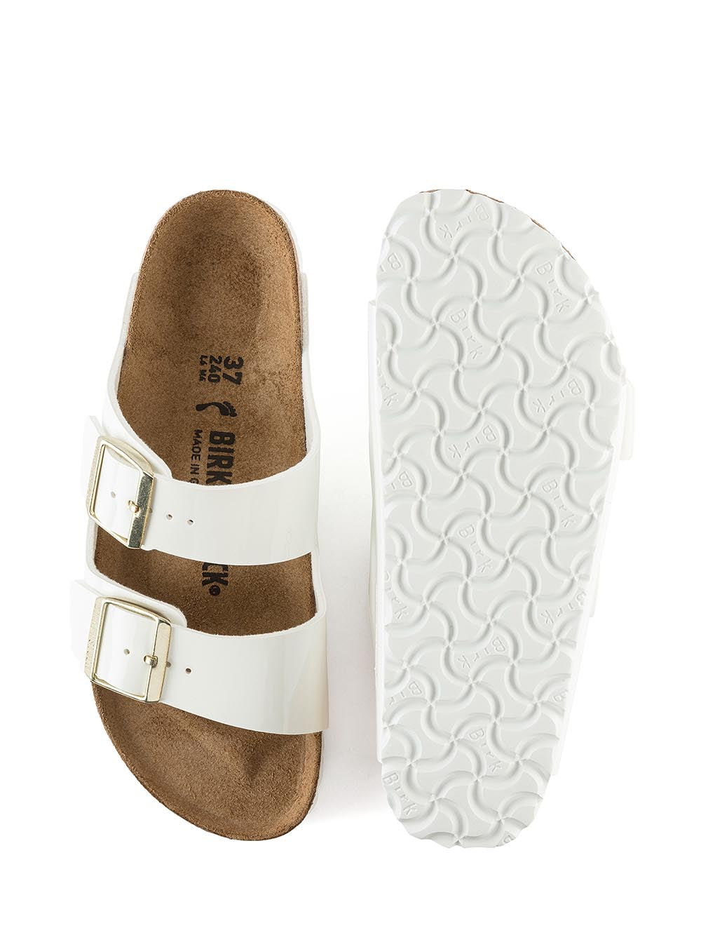 Birkenstock Sandalo Donna Arizona Bs 1005294 Bianco