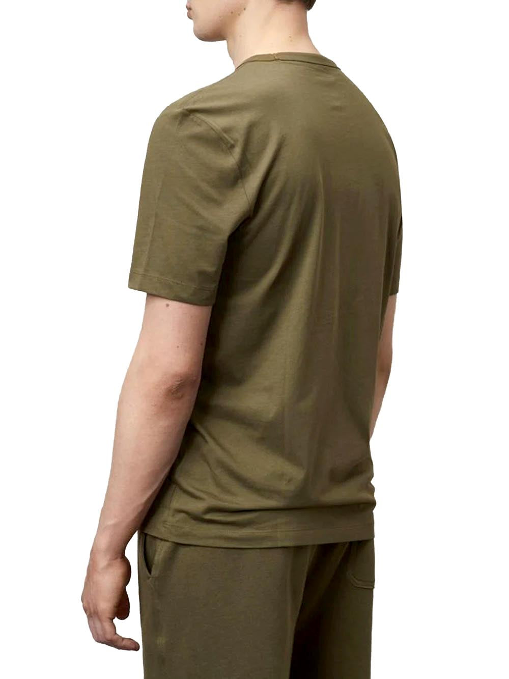 Blauer T-shirt Uomo 24sbluh02142 004547 Verde militare