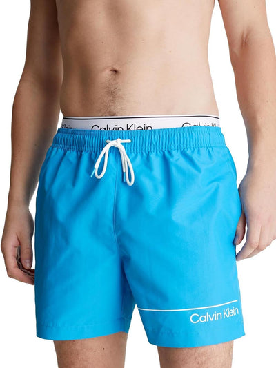 Calvin Klein Costume Uomo Km0km00957 Bluette