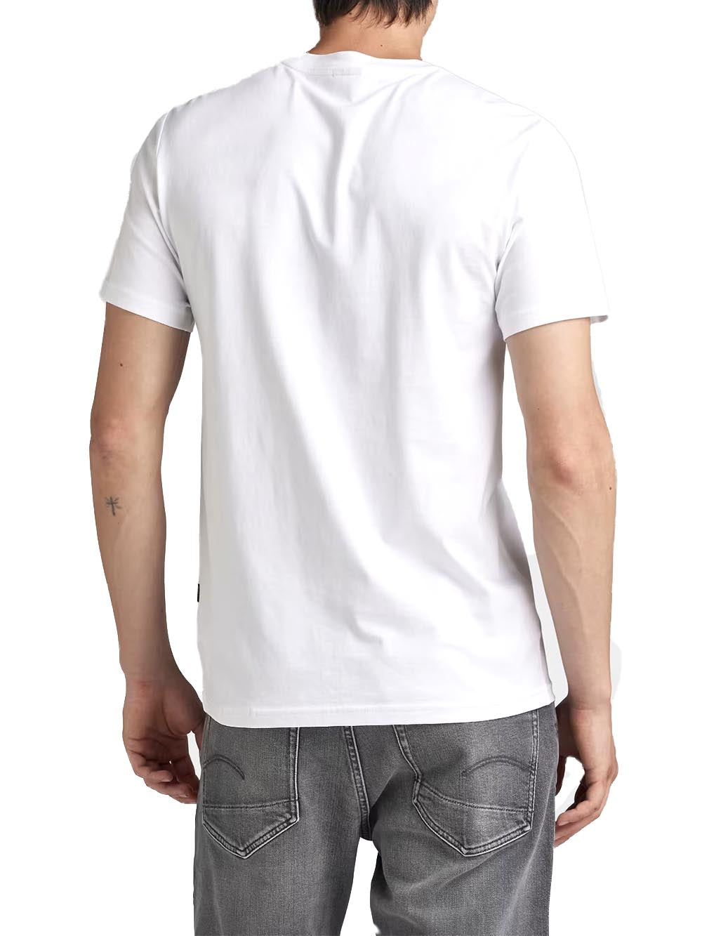G-Star T-shirt Uomo D24420-336 Bianco