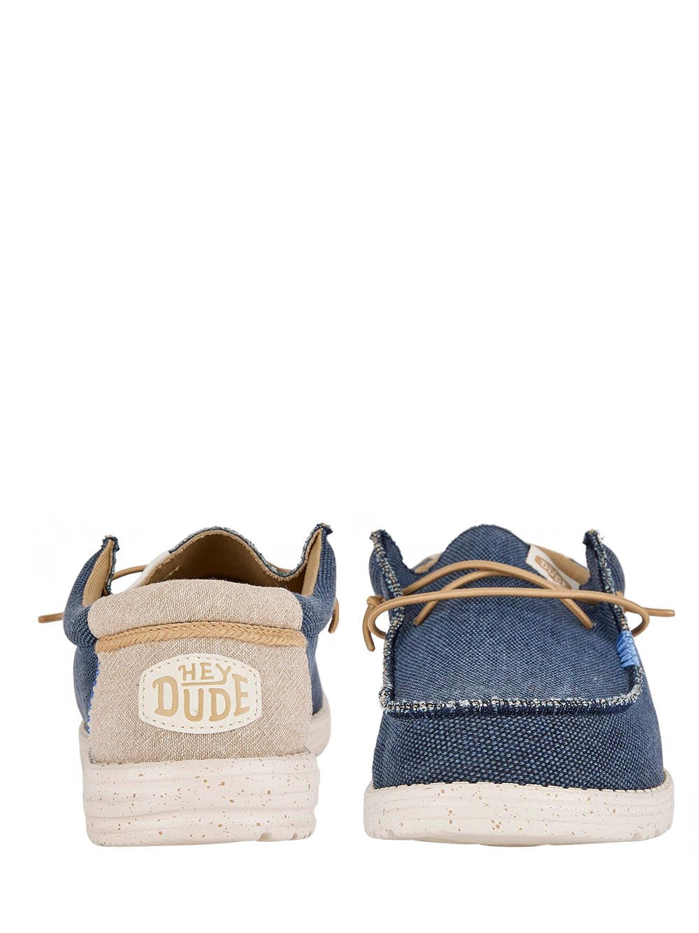 Hey Dude Mocassino Uomo Wally Coastline Jute Blu