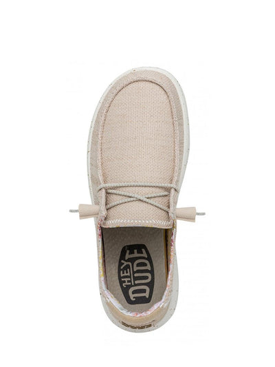 Hey Dude Mocassino Donna Wendy Rise Stretch W Beige