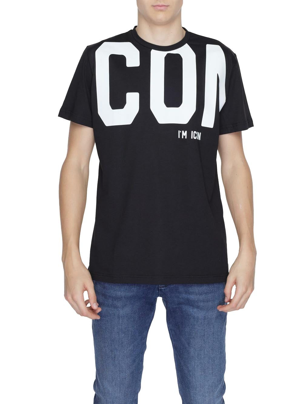 ICON T-shirt Uomo 8076t Nero