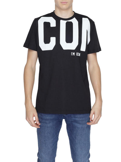 ICON T-shirt Uomo 8076t Nero