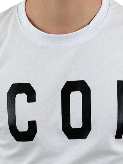 ICON T-shirt Uomo Iu8005t Bianco