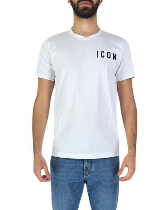 ICON T-shirt Uomo Iu8136t Bianco