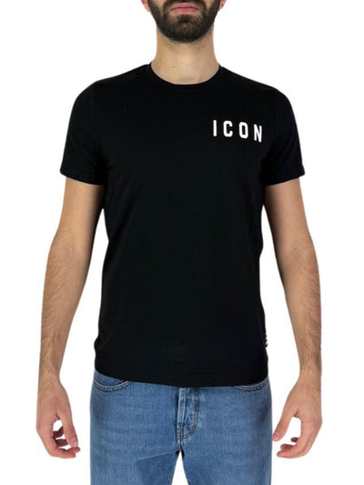 ICON T-shirt Uomo Iu8136t Nero