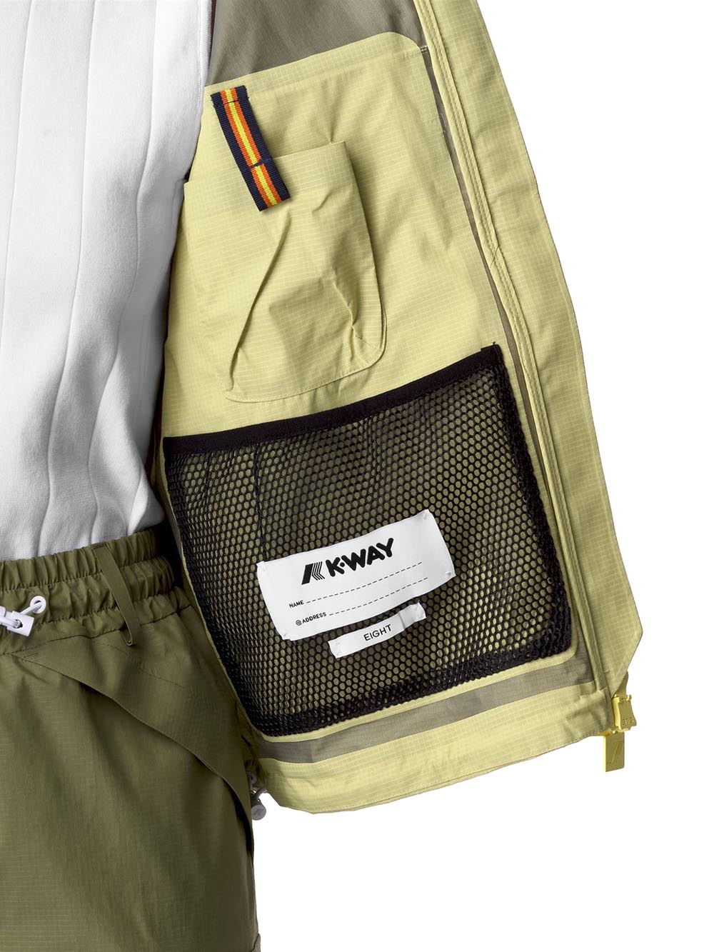 K-Way Giubbino Donna K11256w SoI-Shell Giallo