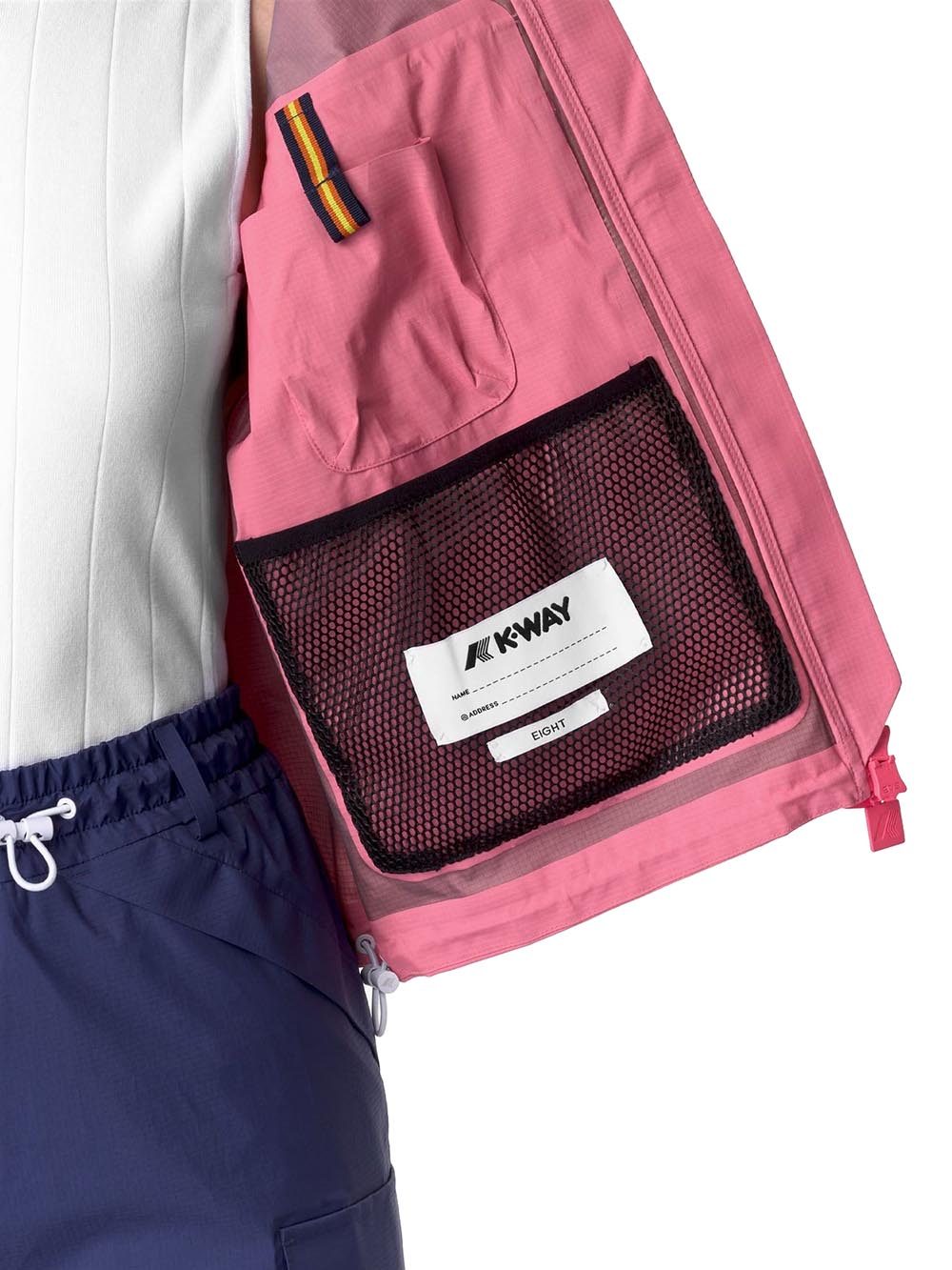 K-Way Giubbino Donna K11256w SoI-Shell Rosa