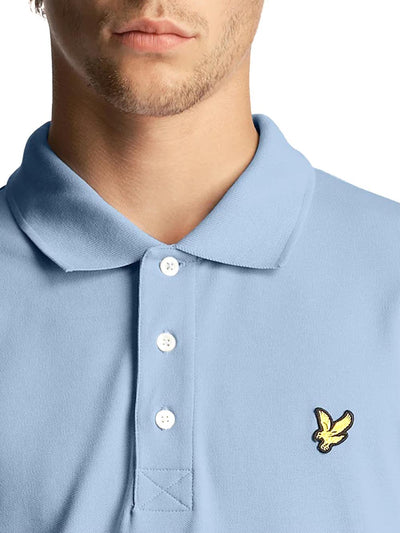 Lyle & Scott Polo Uomo Sp400voge Celeste