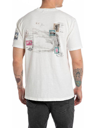 Replay T-shirt Uomo M6807 .000.22336g Bianco