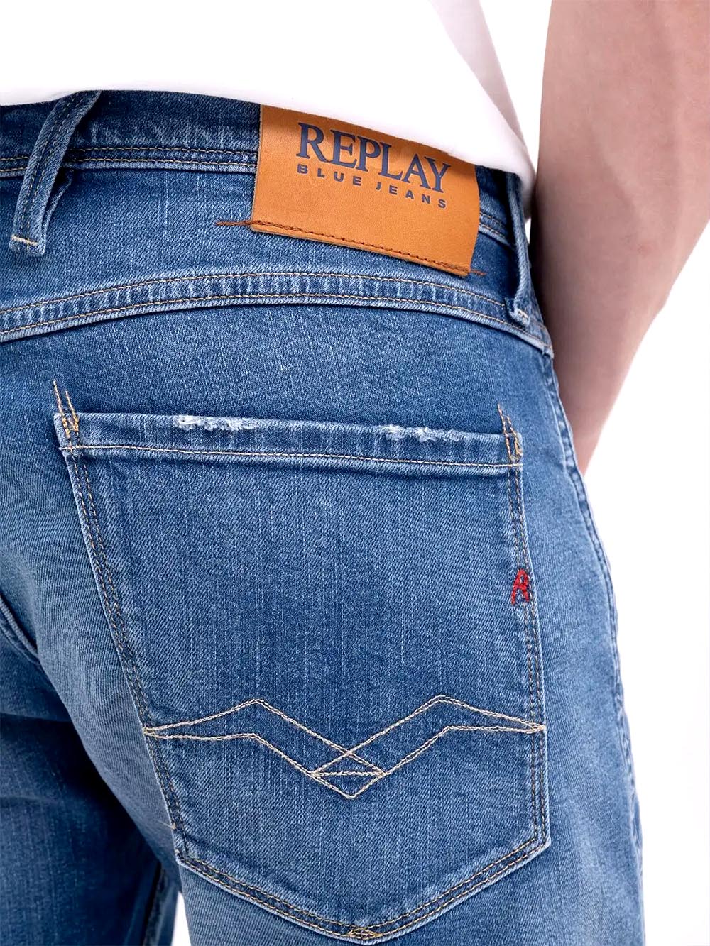 Replay Jeans Uomo M914y .000.573 600 Scuro