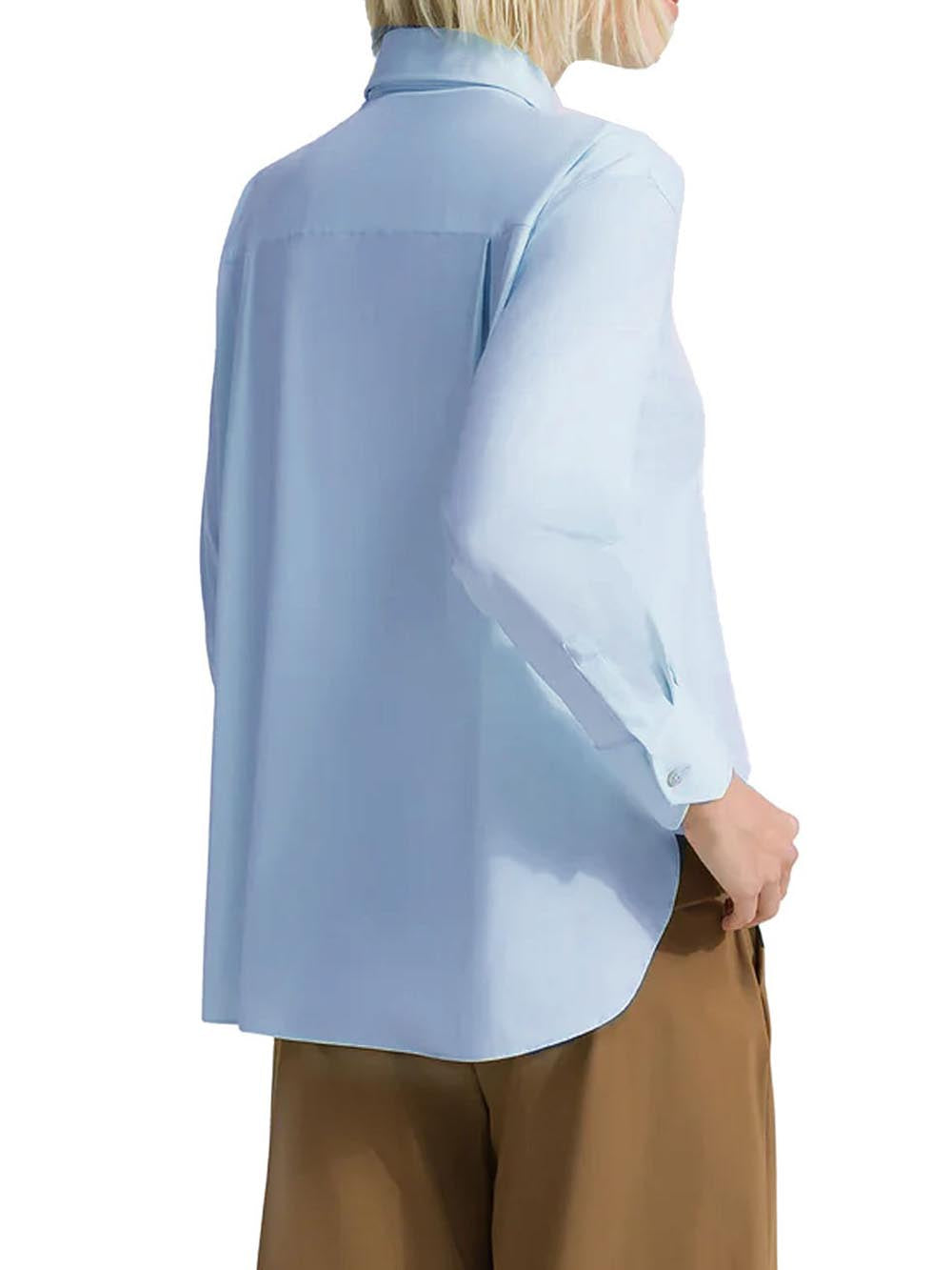 RRD Roberto Ricci Designs Camicia Donna Oxford Boyfriend Wom Shirt Celeste