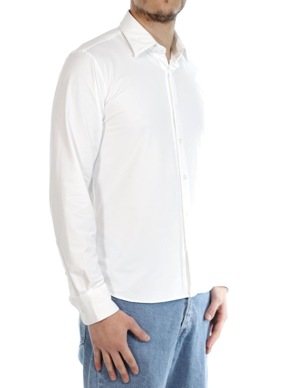RRD Roberto Ricci Designs Camicia Uomo Oxford Shirt Bianco