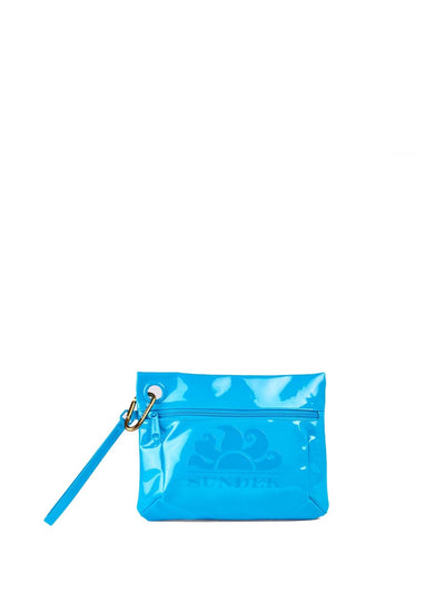 Sundek Pochette Unisex Clutch Bag Aw416abpv400 Bluette
