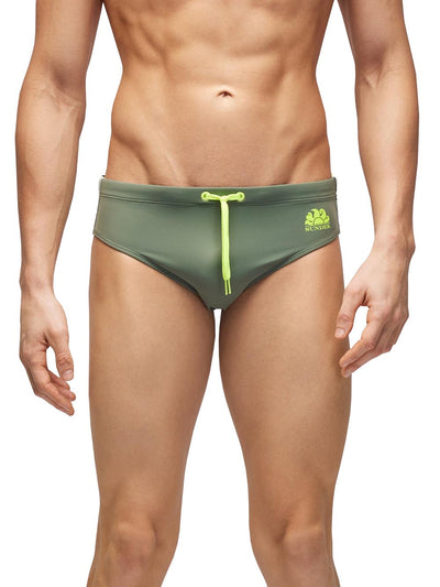 Sundek Costume Uomo Diwalter Swim Brief M279ssl3000 Verde