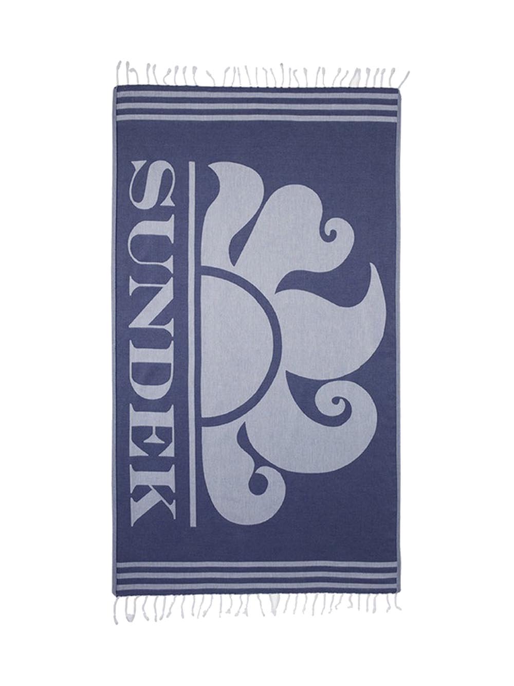 Sundek Telo Mare Unisex Key Fouta Towel Am401atc1000 Blu
