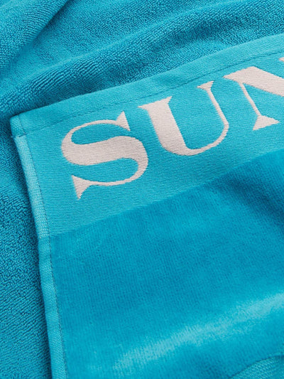 Sundek Telo Mare Unisex Logo Towel Am379atc1000 Bluette