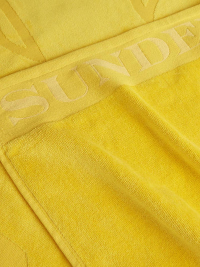Sundek Telo Mare Unisex Logo Towel Am379atc1000 Giallo