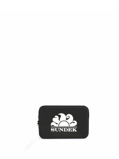 Sundek Pochette Unisex Small Necessaire Aw748absl100 Nero